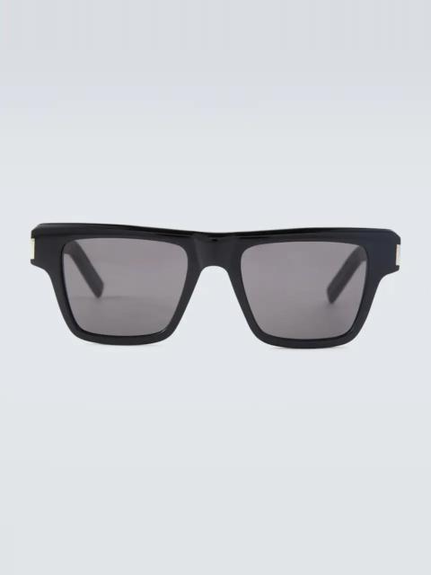 SAINT LAURENT Square-frame acetate sunglasses