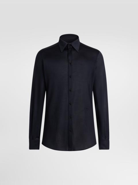 Dolce & Gabbana Martini silk jersey shirt