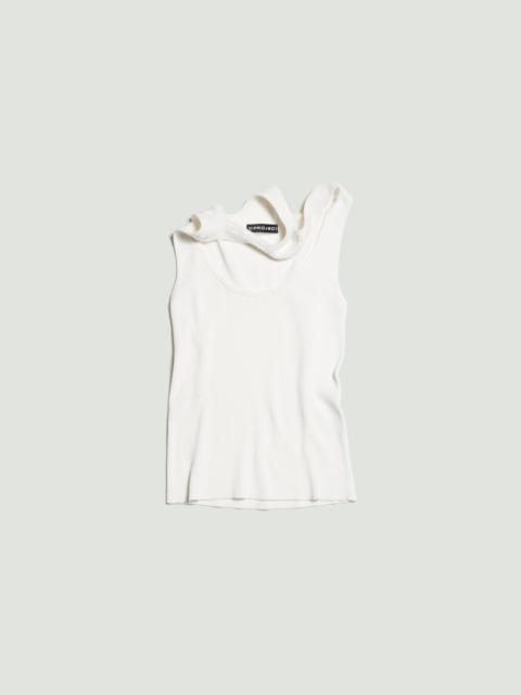プランクプロジェクト　Henley Boucle Knit Tank Y/Project Classic Triple Collar Knit Tank Top | REVERSIBLE
