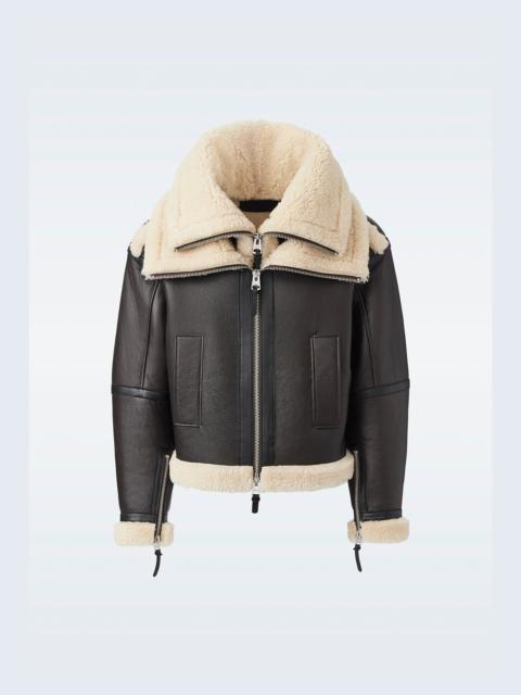 LOTTE Sheepskin jacket with double collar