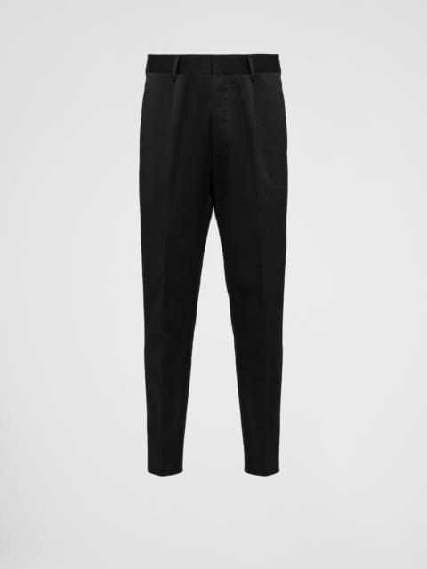 Prada Cotton gabardine pants