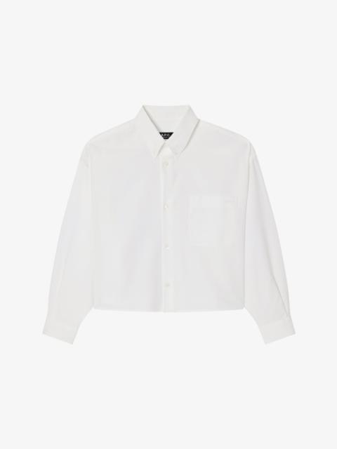 A.P.C. SHORT OXFORD SHIRT