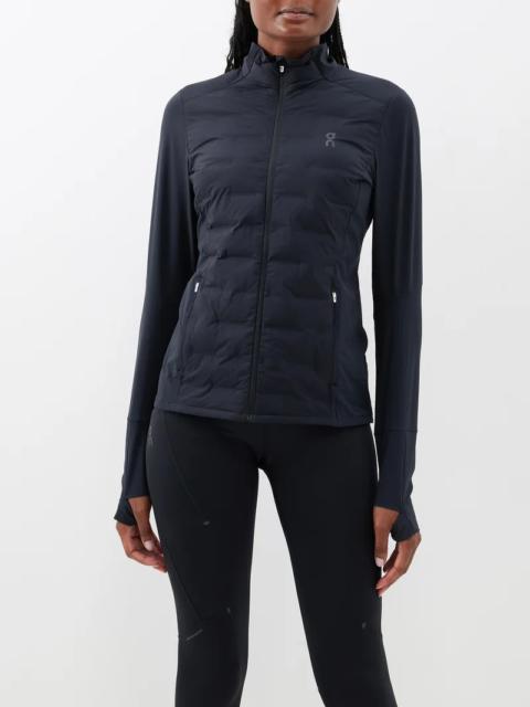 On Climate zipped mid-layer jacket