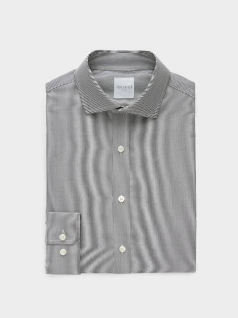 TODD SNYDER Cotton Spread Collar Dress Shirt