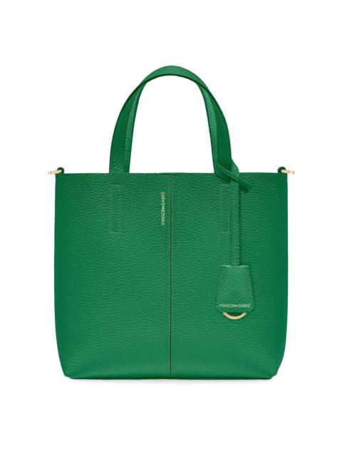 MAISON de SABRÉ Women's Small Leather Soft Tote Bag - Emerald Lily