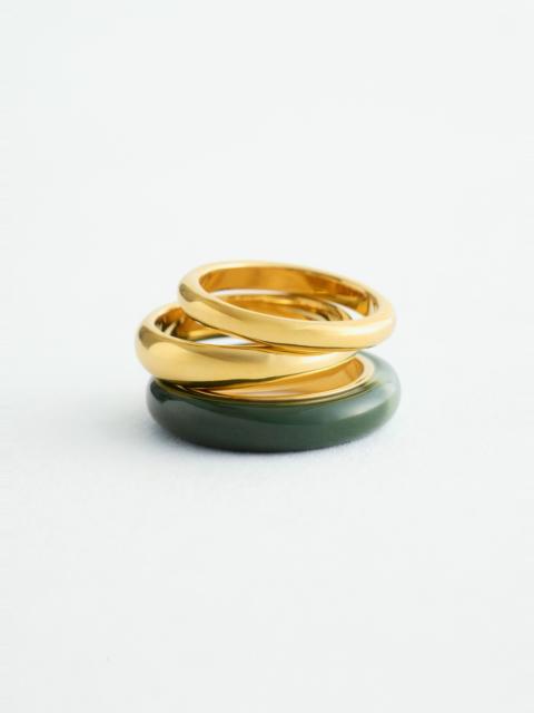 & Other Stories 3-Pack Ring Set