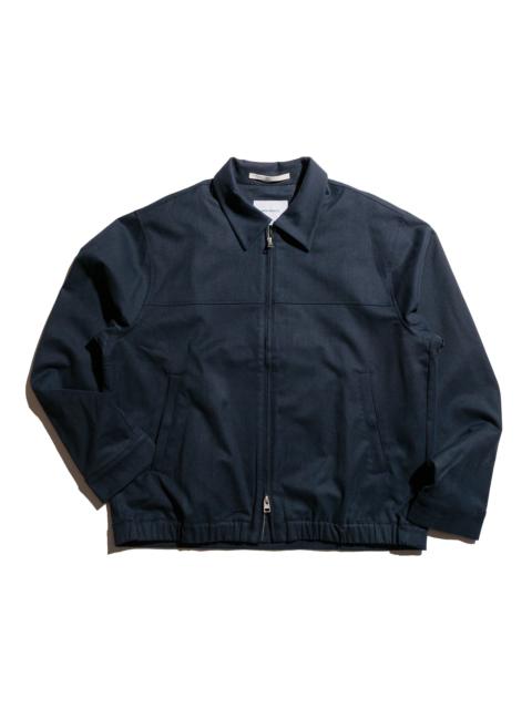Marcus Cotton Wool Twill Jacket Dark Navy