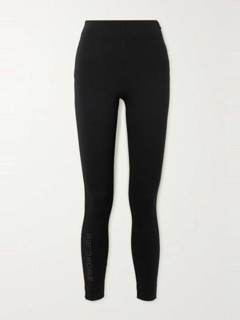 Moncler Grenoble Printed stretch-jersey leggings