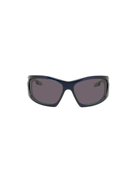 Green & Blue Giv Cut Sunglasses