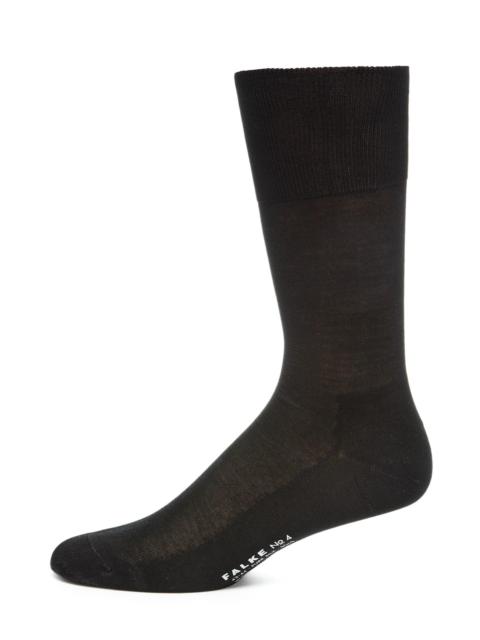 FALKE No. 4 Pure Silks - Black