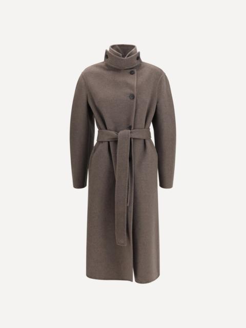 FABIANA FILIPPI Long double faced wool and cashmere Coat
