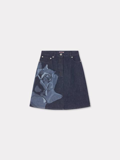 'KENZO Rose' short skirt