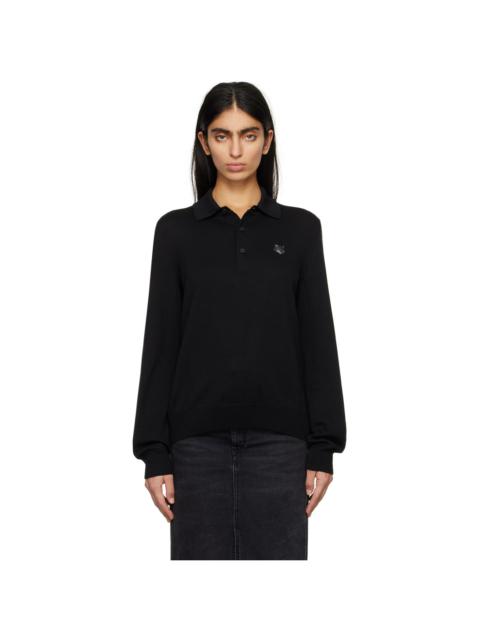 Maison Kitsuné Black Bold Fox Polo