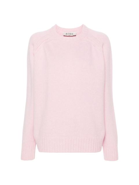 crew-neck jumper