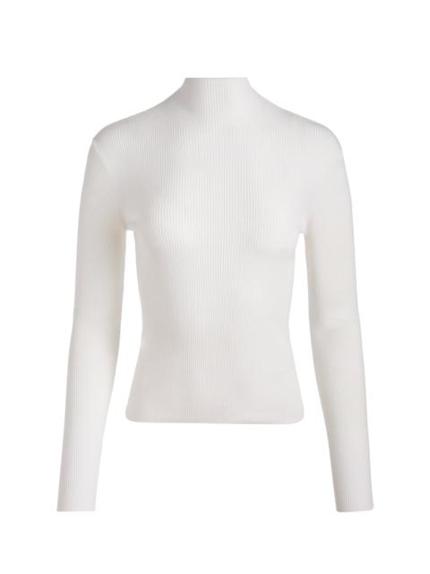 Alice + Olivia ROBERTA LONG SLEEVE RIBBED TURTLENECK