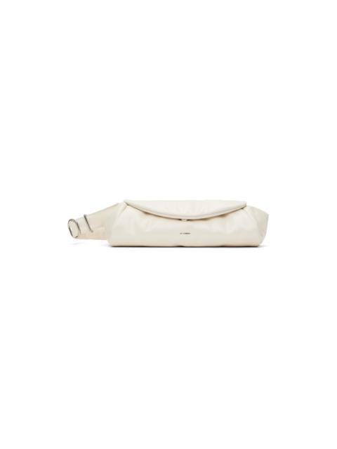 Jil Sander Off-White Grande Cannolo Bag