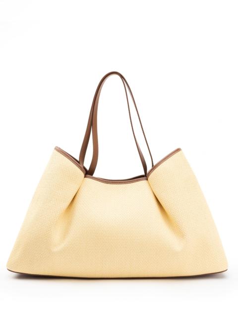 Elleme Dimple Tote Raffia Natural/Cognac