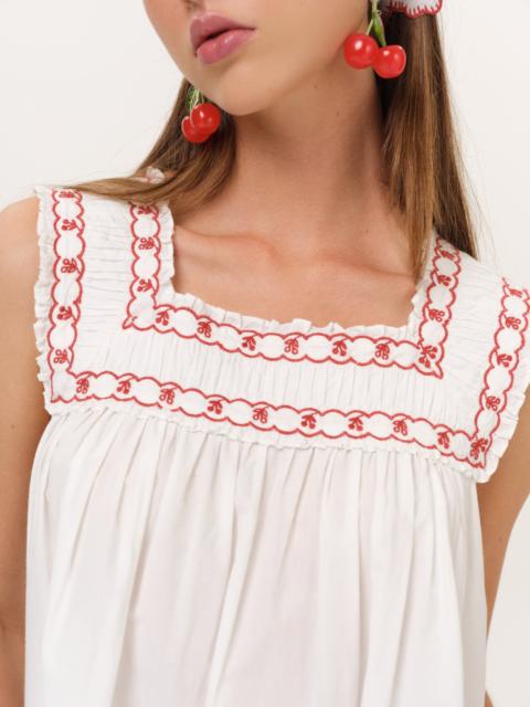 For Love & Lemons Emma Mini Dress