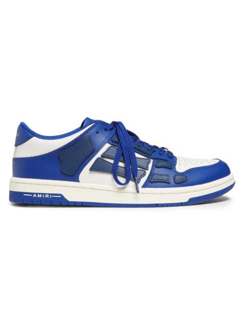 AMIRI Men's Skel-Top Low Leather Sneakers - Blue White
