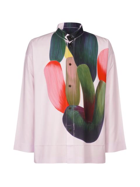 ISSEY MIYAKE RB_DRAWING PRESS SHIRT 1