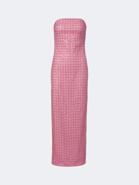 ROTATE Sequined maxi dress