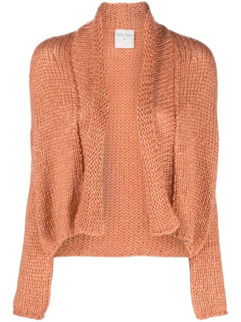 forte_forte open-front cropped cardigan