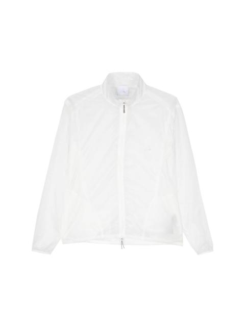 ROA logo-print sheer jacket