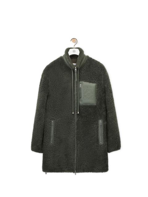 Loewe Long jacket in shearling