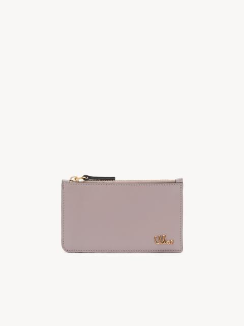 Chloé SMALL CHLOÉ ICONIC PURSE WITH CARD SLOTS IN SHINY LEATHER