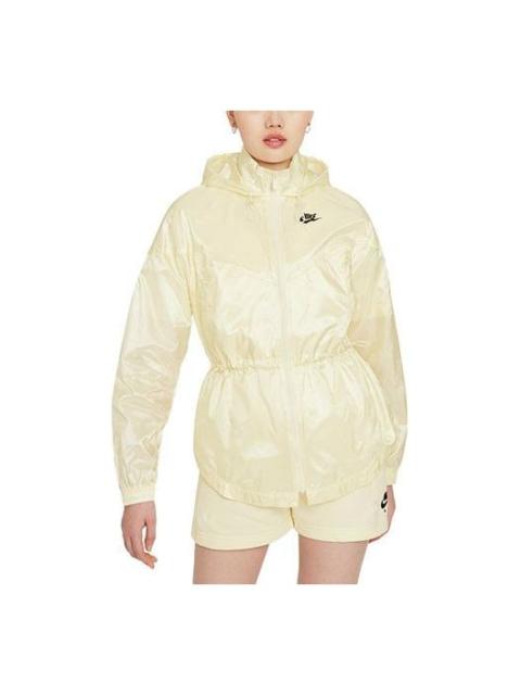 Nike (WMNS) AS W Nike Sportswear WR JKT Jacket Summerized COCONUT MILK CZ9740-113