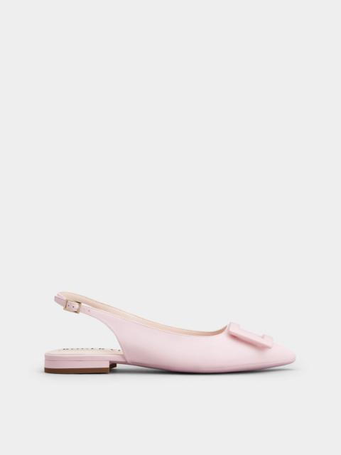 Roger Vivier Gommettine Slingback Ballerinas in Nappa Leather