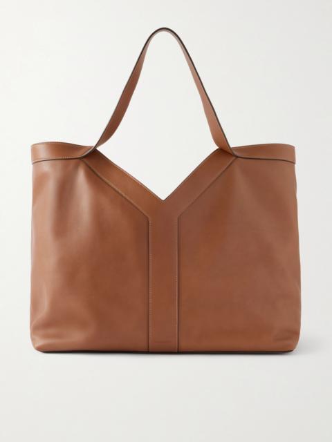 SAINT LAURENT Marais Leather Tote Bag