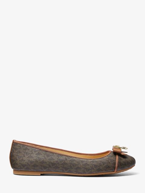 MICHAEL KORS Honey Signature Logo Ballet Flat