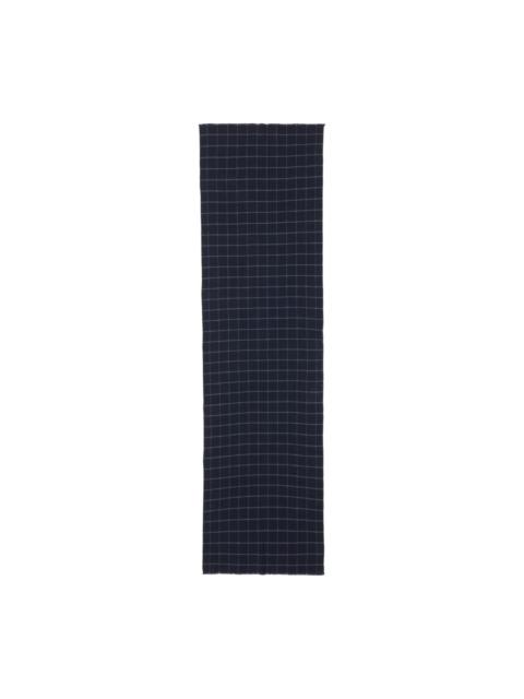 FEDELI check-pattern scarf