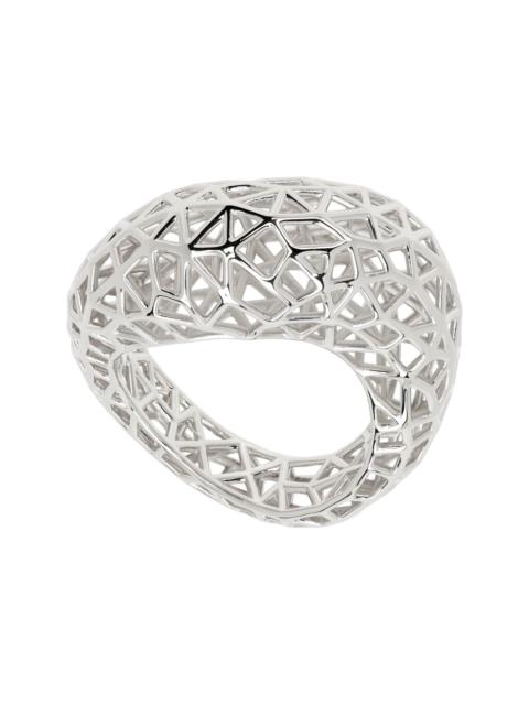 TOM WOOD Silver Maze Ring