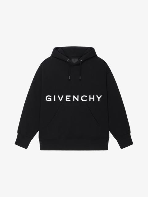 GIVENCHY 4G HOODIE IN FLEECE