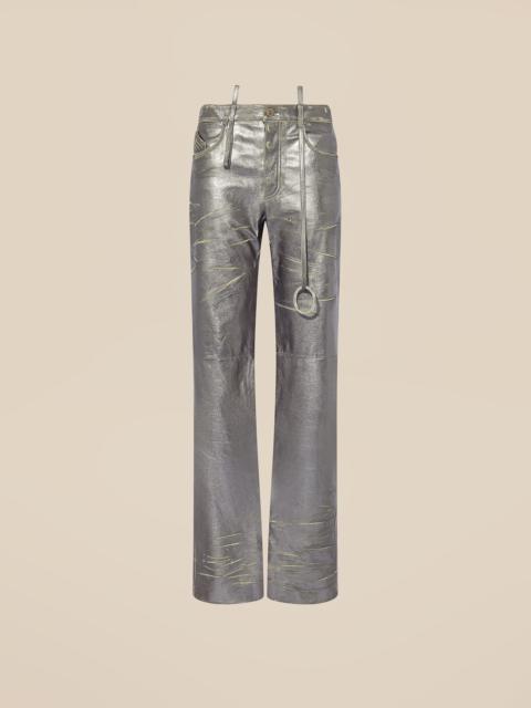 SILVER LONG PANTS