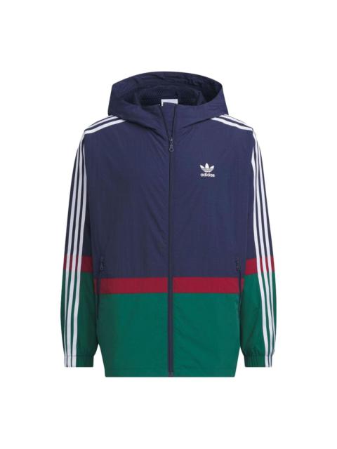 adidas Originals Sportswear Jackets 'Blue Green' IN0995