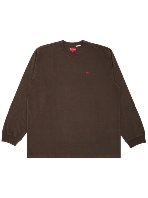Supreme Supreme Small Box Long-Sleeve Tee 'Brown'