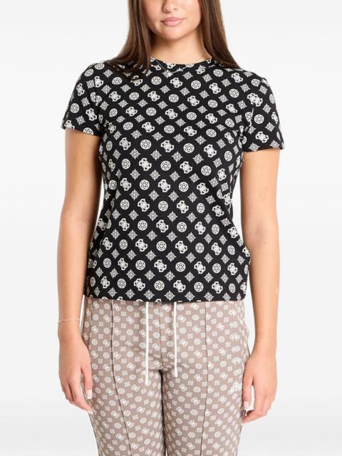 GUESS USA monogram-print T-shirt