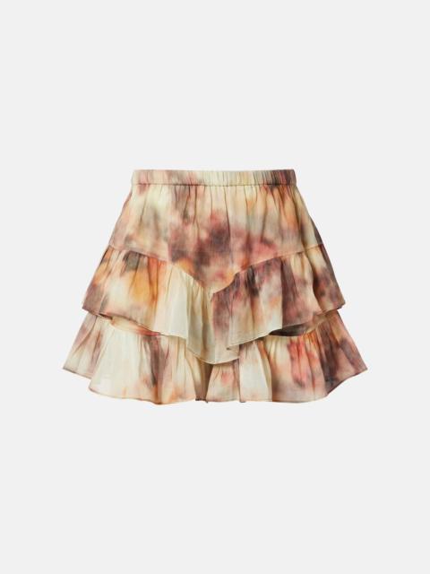 Isabel Marant Étoile Jocadia printed ruffled cotton skort