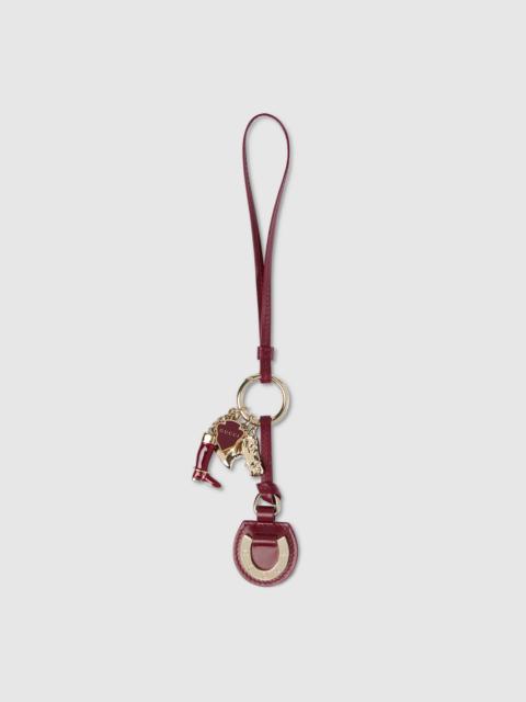 GUCCI Horseshoe-shaped bag charm