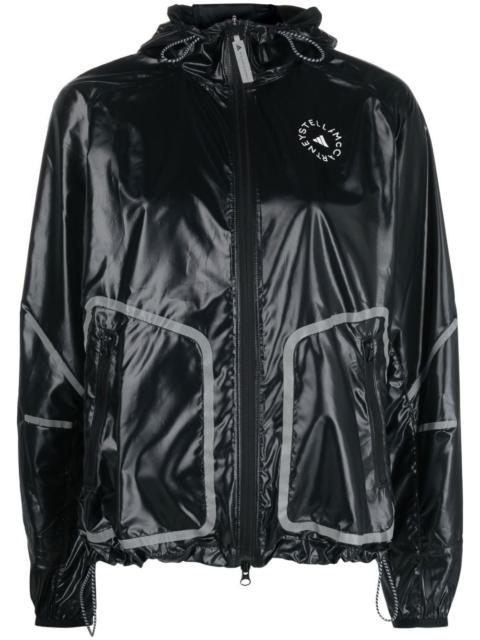 adidas zip-up hooded jacket