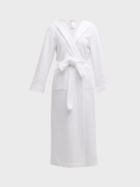 HANRO Hooded Plush Long Robe