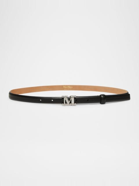 Max Mara M Graziata Leather Belt