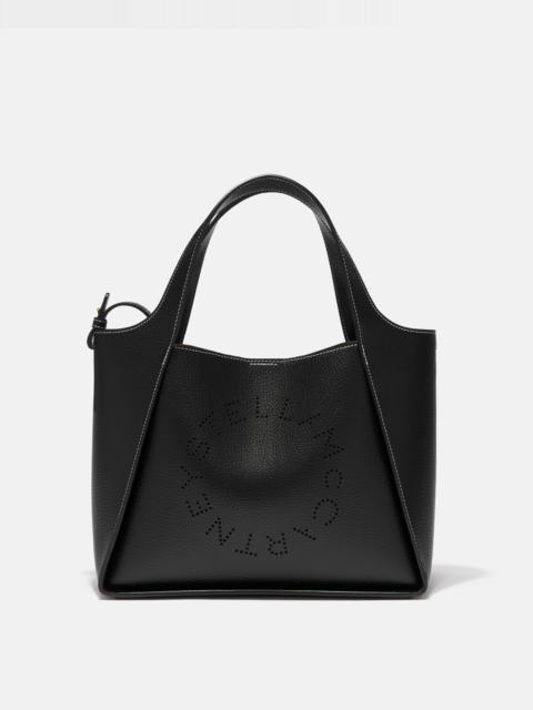 Stella McCartney Logo Grainy Alter Mat Crossbody Bag