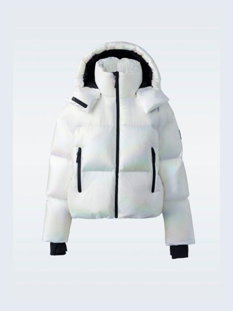 MACKAGE TESSY-PRL Quilted own jacket with removable hood