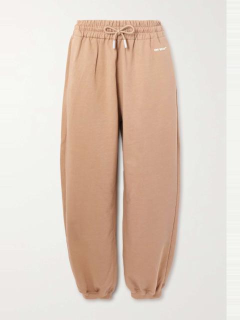 Off-White Cotton-jersey sweatpants