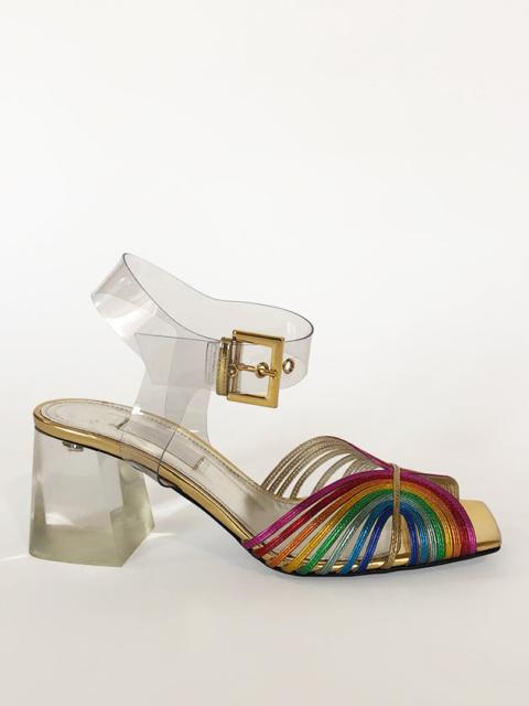 Suzanne Rae rainbow high 70s sandal
