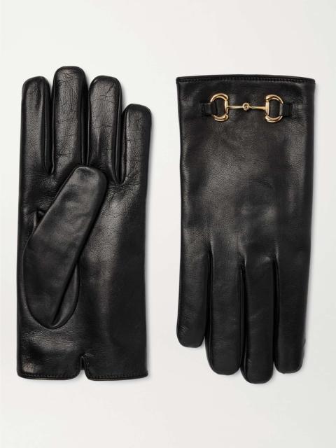 GUCCI 가죽 장갑과 Horsebit